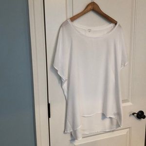 Pleione semi sheer T-shirt